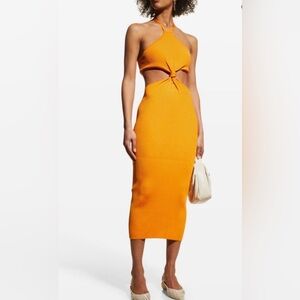 Cult Gaia Cameron Knit Midi Dress Size M
